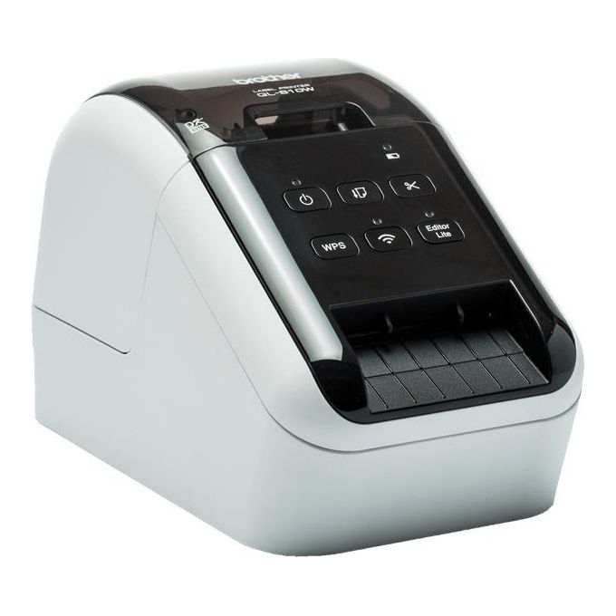 Brother QL-810WC Stampante per Etichette Termica Diretta A Colori 300x600 Dpi Con Cavo e Senza Cavo Dk