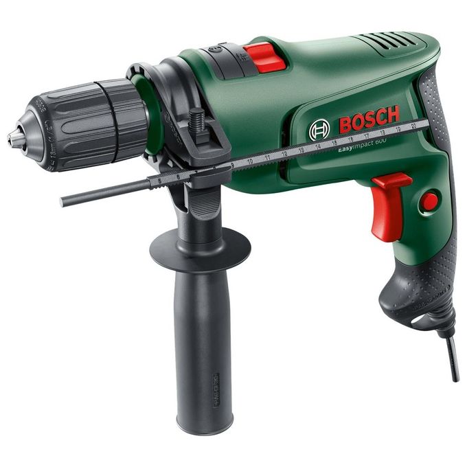 Bosch Trapano Elettrico a Percussione EasyImpact 600 600W in Valigetta