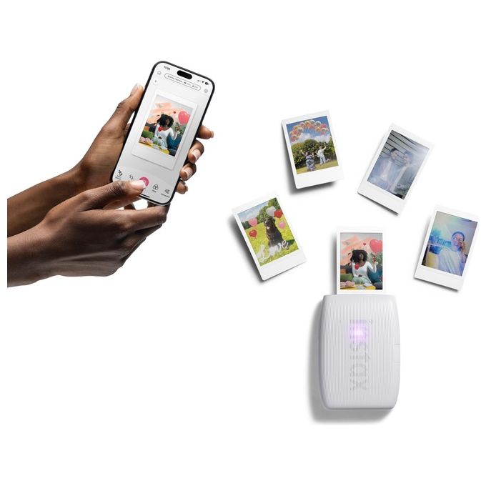 Fujifilm Instax Mini Link 3 Ex D Clay Bianco
