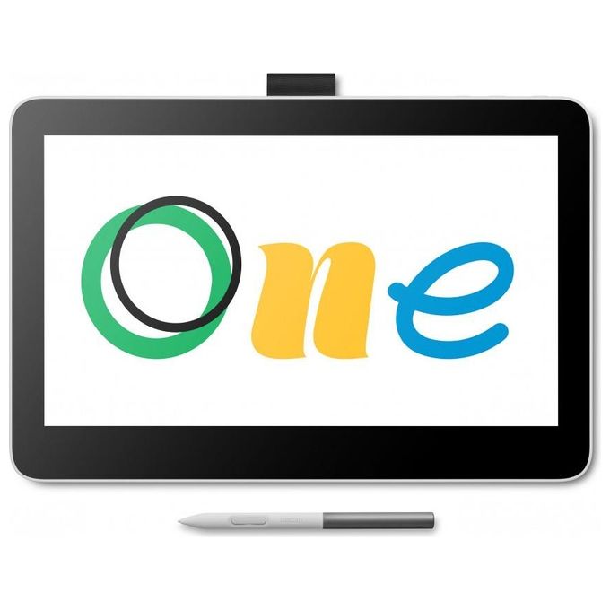 Wacom One 13 Touch Tavoletta Grafica Bianco 2540 Lpi Usb