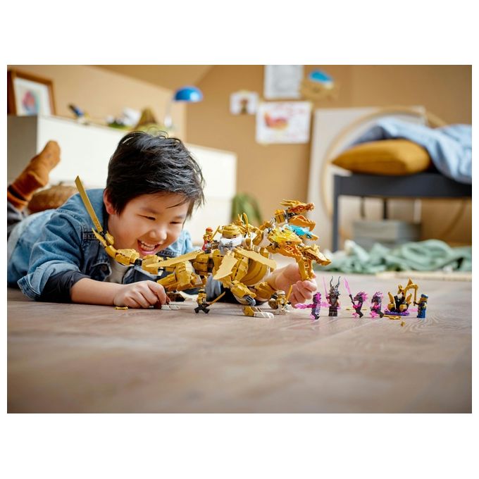 LEGO Ultra drago d'oro di Lloyd
