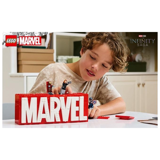 LEGO Marvel Logo e Minifigure MARVEL 76313