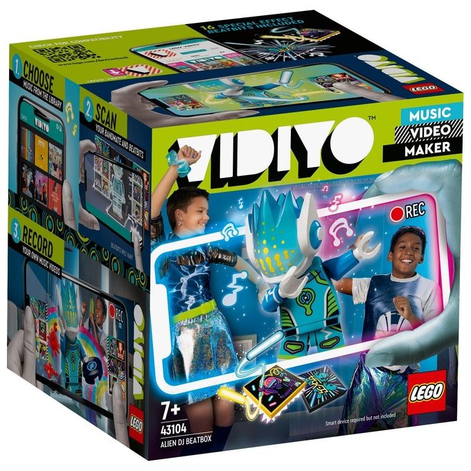 LEGO Vidiyo Alien Dj BeatBox Creatore Video Musicali con Alieno
