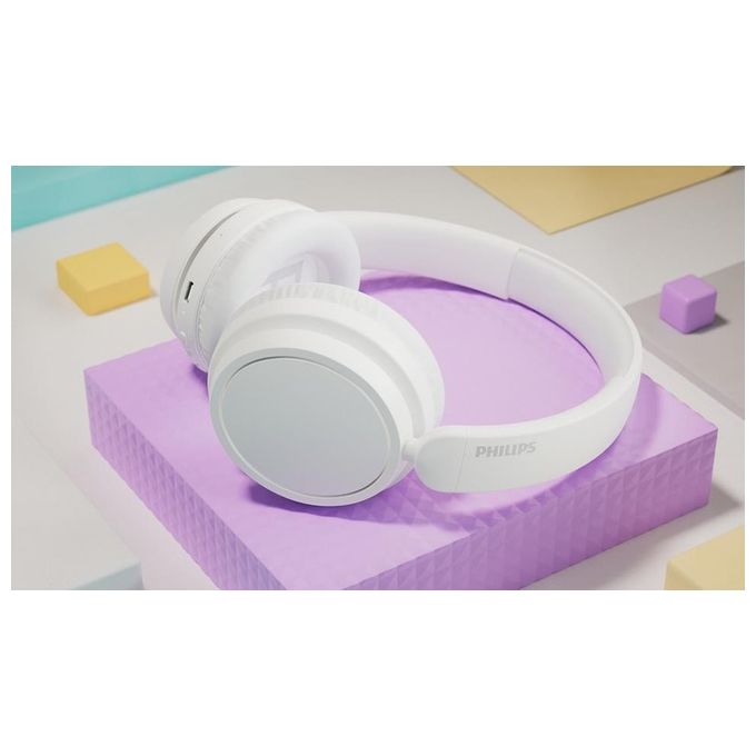 Philips TAH5209WT Cuffia On-ear Wireless Bass Serie 5 White