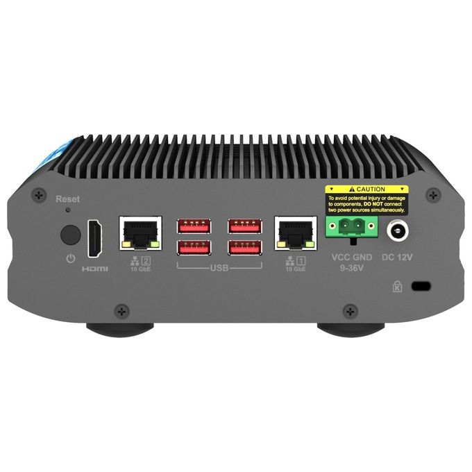 Qnap TS-I410X NAS Tower Collegamento Ethernet LAN Nero x6425E