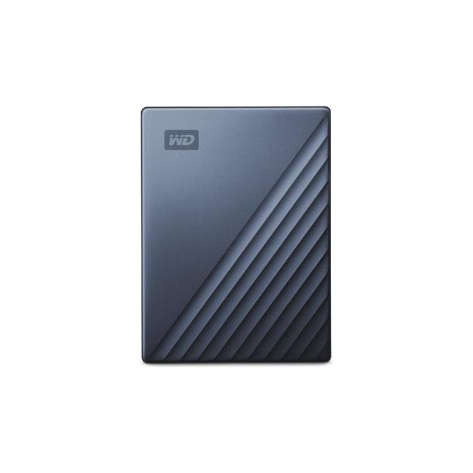 WD My Passport Ultra WDBC3C0020BBL Hard Disk Esterno Crittografato 2Tb Usb 3.0 Connettore Usb-C 256 Bit AES Blu