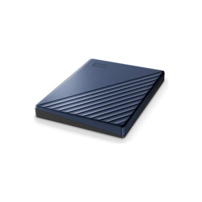 WD My Passport Ultra WDBC3C0020BBL Hard Disk Esterno Crittografato 2Tb Usb 3.0 Connettore Usb-C 256 Bit AES Blu