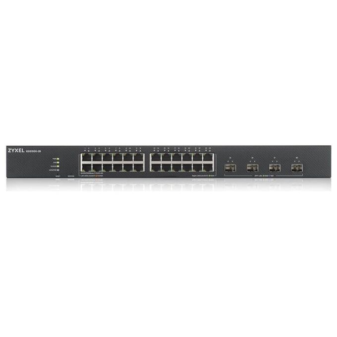 Zyxel XGS1930-28 Switch Intelligente 24x10-100-1000 + 4 x 10 Gigabit SFP+ Montabile Su rack