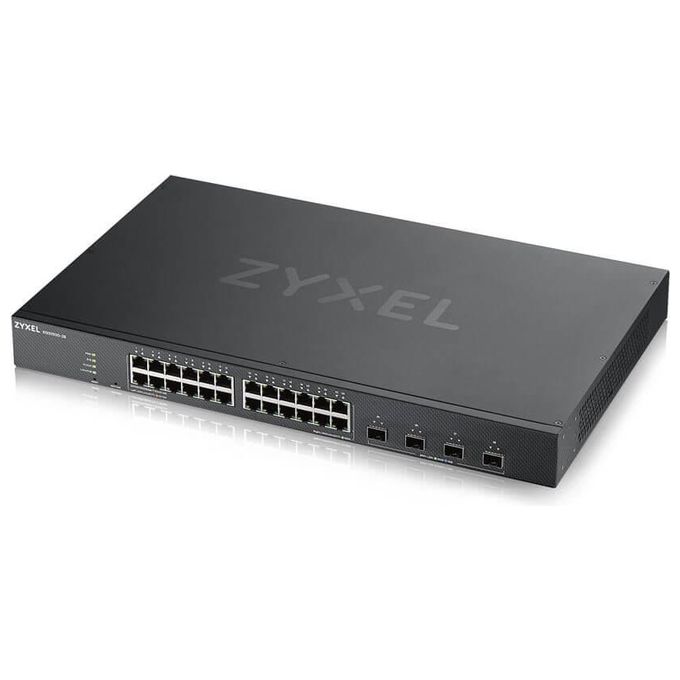 Zyxel XGS1930-28 Switch Intelligente 24x10-100-1000 + 4 x 10 Gigabit SFP+ Montabile Su rack