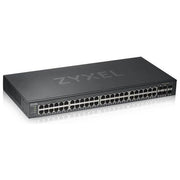 Zyxel GS1920-48V2 Switch Gestito 44 Porte Gigabit Ethernet 10-100-1000 4 Porte SFP 2 Slot SFP 100 Gbit-s Montaggio Rack colore Nero