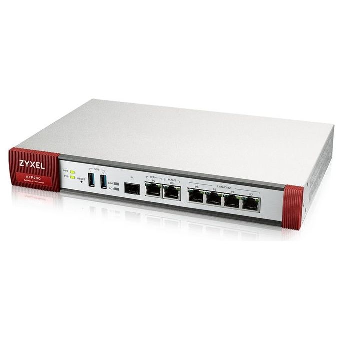 Zyxel Firewall Atp F 4p Lan-dmz 2p Wan 1p Sfp-vpn: 40IPSec-l2tp 10 Ssl