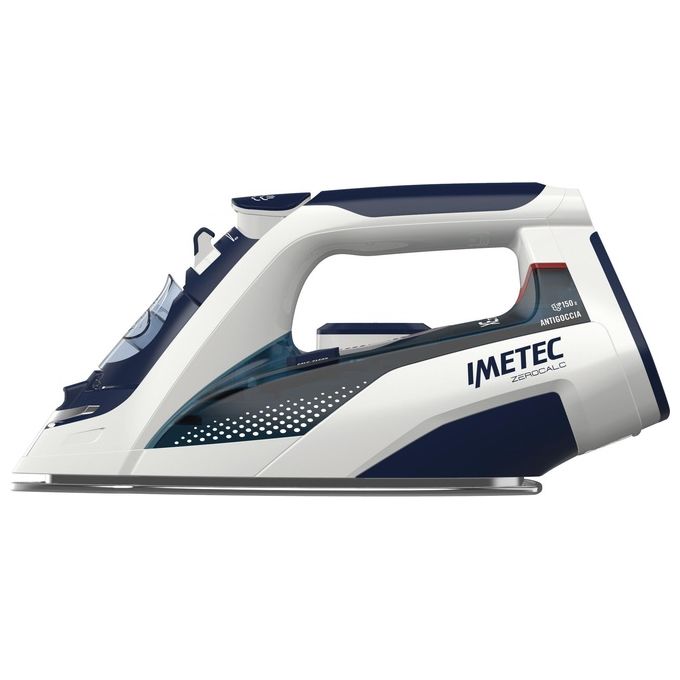 Imetec ZeroCalc Z3 3500 Ferro da Stiro a Vapore 300 ml 2400W Colpo di Vapore 150g Inox 