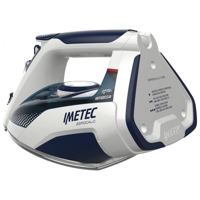 Imetec ZeroCalc Z3 3500 Ferro da Stiro a Vapore 300 ml 2400W Colpo di Vapore 150g Inox 