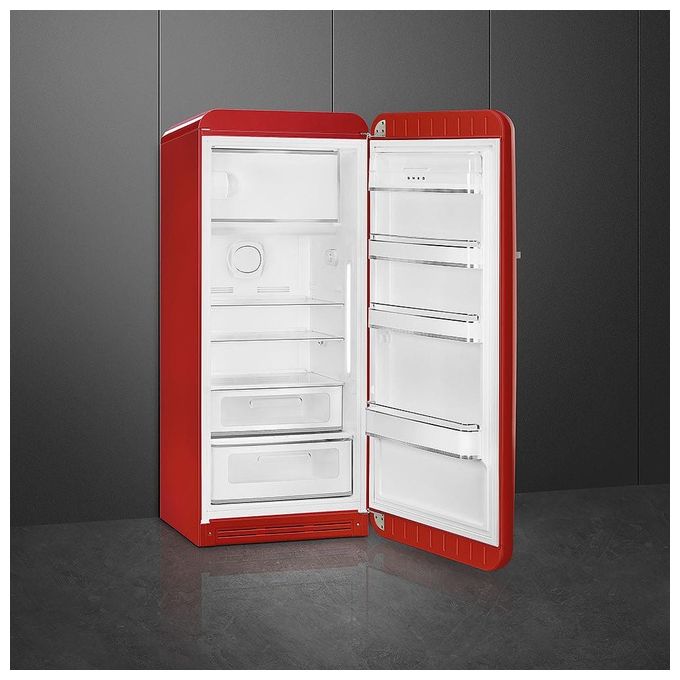 Smeg FAB28RRD3 Frigorifero Monoporta Estetica 50's Style Capacita' 281 Litri Classe Energetica G (A+++) 153 cm Rosso
