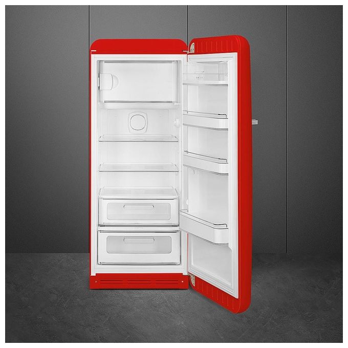 Smeg FAB28RRD3 Frigorifero Monoporta Estetica 50's Style Capacita' 281 Litri Classe Energetica G (A+++) 153 cm Rosso