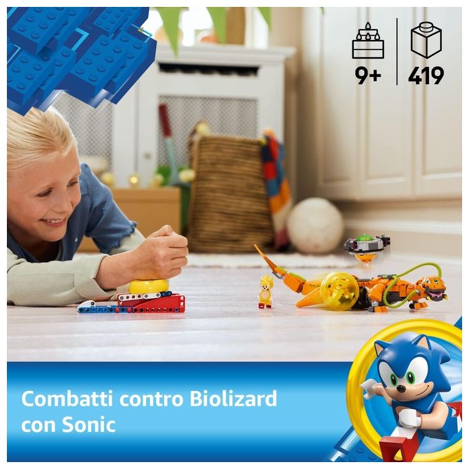 LEGO Sonic Super Shadow vs. Biolizard 77003