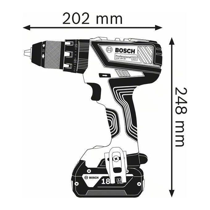 Bosch GSB 18V-28 Cordless Combi Drill