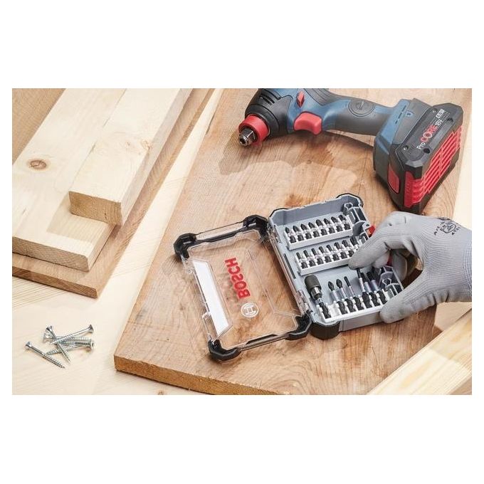 Bosch Impact Control Kit Inserti di Avvitamento PH 2- PZ 2-T 20-T 25-T 30 1 Kit
