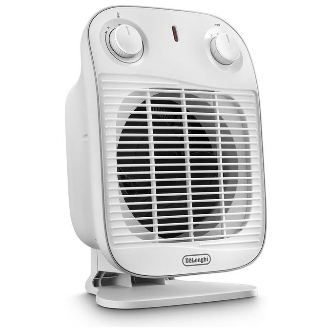 DeLonghi HFS50A20WH Vertical Edge Termoventilatore Verticale Potenza 2000 W Timer Bianco