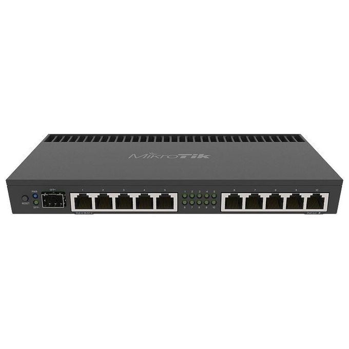 Mikrotik RB4011IGS+RM Router Cablato Gigabit Ethernet Nero