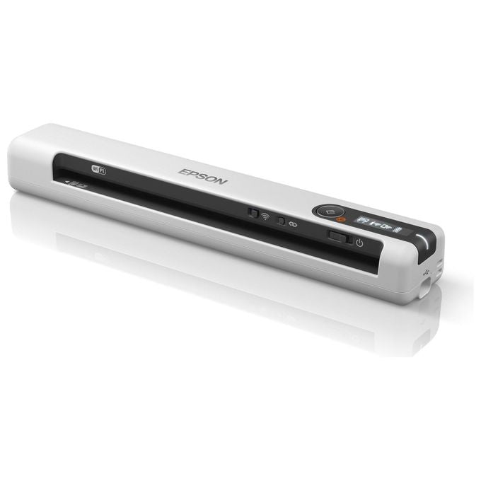 Epson WorkForce DS-80W Scanner Portatile A4 Sheetfed Lcd Usb Wi-Fi A3 con Funzione Stitching