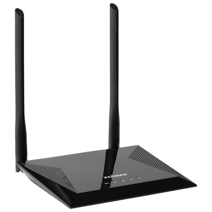 Edimax N300 Router Wireless Banda Singola 24Ghz Fast Ethernet Nero