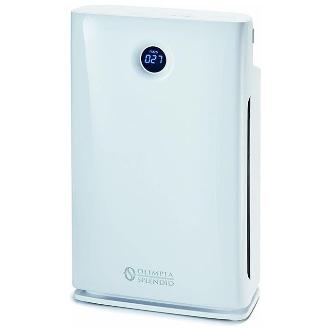 Olimpia Splendid Aura di Purificatore d'Aria con Ionizzatore Lampada UV e Tre Stadi di Filtrazione