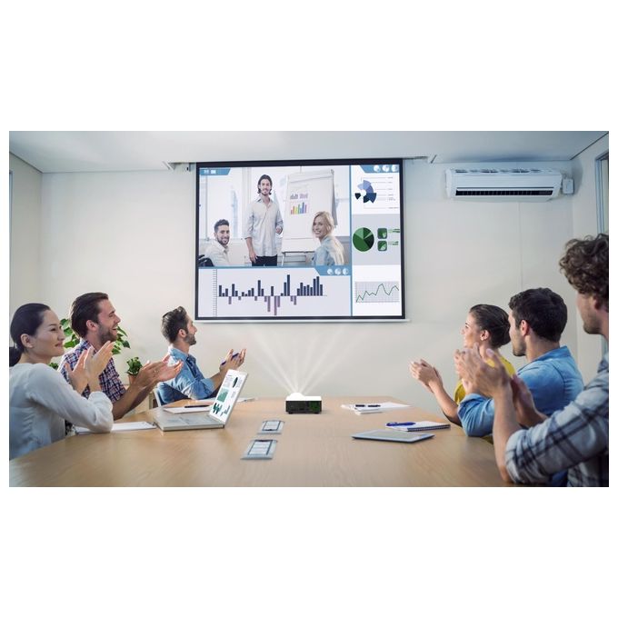 Optoma Ml1050st+ Videoproiettore Portatile 1000Ansi Lumen Dlp Wxga 1920x1080 Pixel Nero