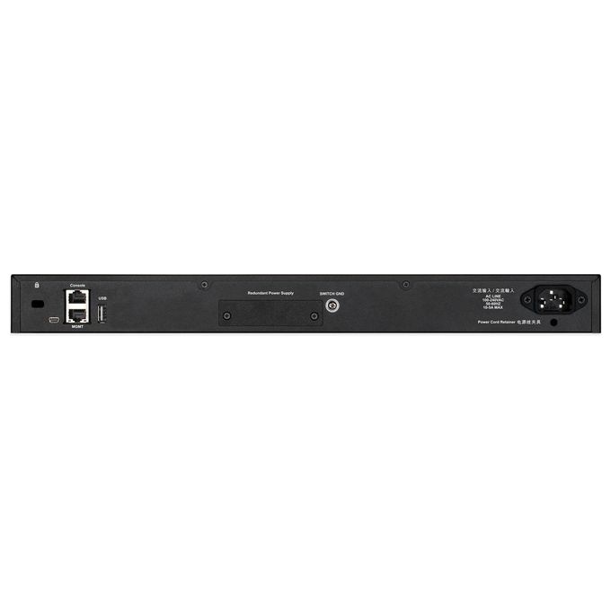 D-Link DGS-3130-54PS Gestito L3 Gigabit Ethernet 10-100-1000 Supporto Power over Ethernet Nero-Grigio
