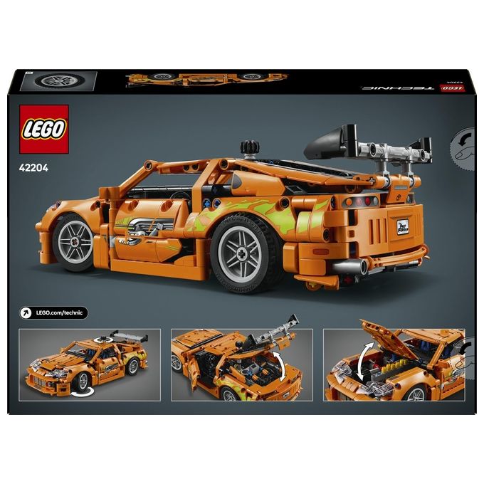 LEGO Technic Fast and Furious Toyota Supra MK4 42204