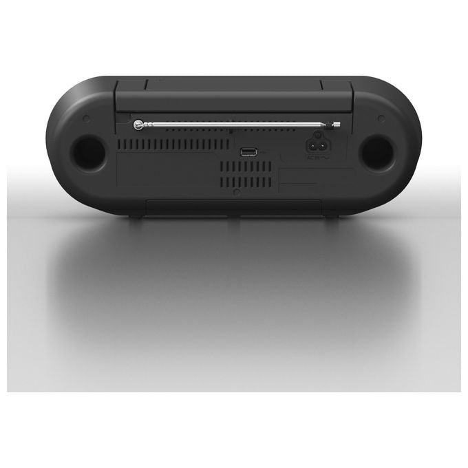 Panasonic RX-D552 Radio DAB+ Bluetooth Lettore Cd Design Vintage 20W Usb Nero