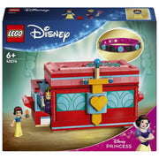 LEGO Disney Portagioie di Biancaneve Giocattolo Principesse da Costruire Giochi per Bambine e Bambini da 6 Anni con Mini Bamboline Accessori e un Braccialetto Personalizzabile Idea Regalo 43276