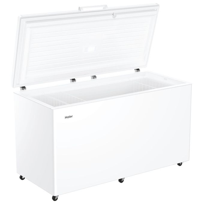 Haier HCE520E Congelatore Orizzontale 508 L Classe E Raffreddamento Statico + Trattamento Antibatterico Temperatura Regolabile con Luce LED Bianco