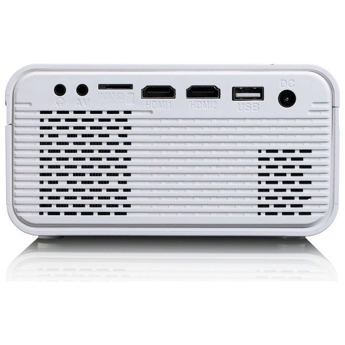 Lenco LPJ-280WH Videoproiettore a Raggio Standard LCD Bianco