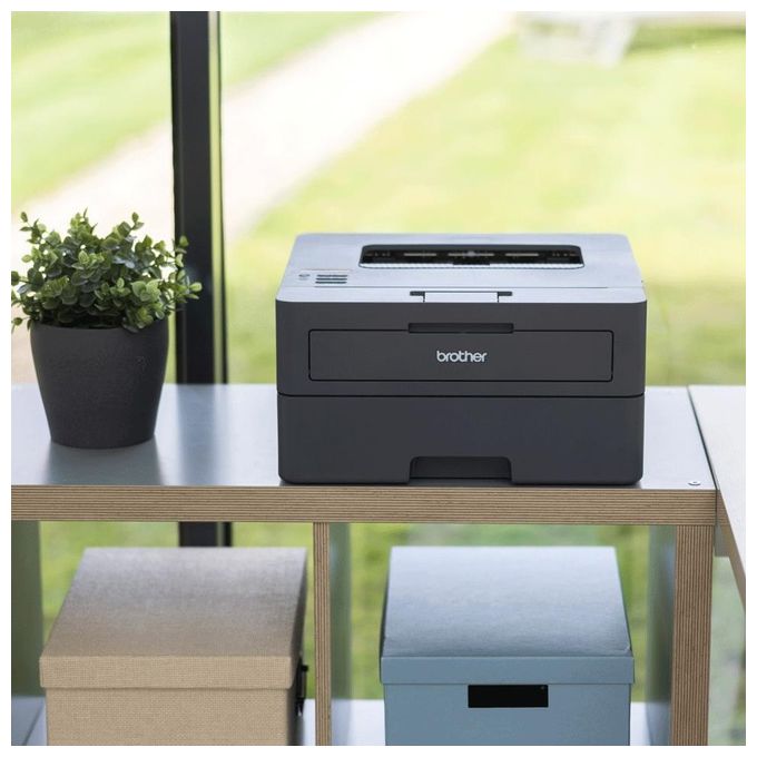Brother HL-L2445DW Stampante Laser monocromatica 32 ppm. 64 MB. Duplex automatico. 1-line LCD. Fast Ethernet e Wireless. 250 pagine cassetto std (consumabile serie 2510)