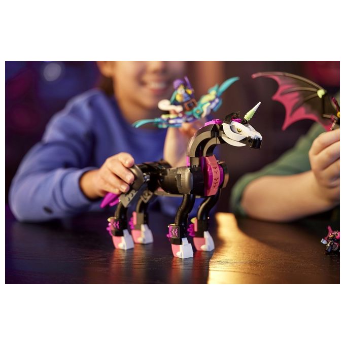 LEGO DREAMZzz 71457 Pegaso, il Cavallo Volante, Animale Giocattolo da Costruire in 2 Modi con Minifigure, Giochi per Bambini