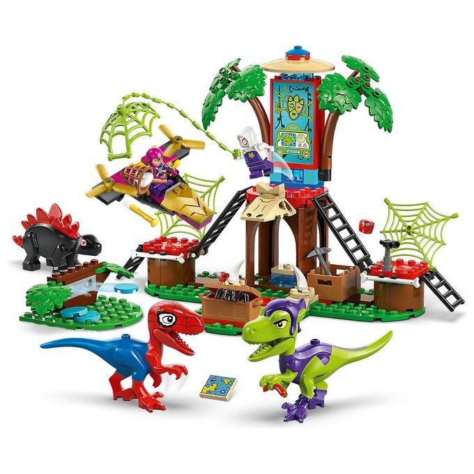 LEGO Set Battaglia con il Raptor al Quartier Generale Sull'albero di Spider-Man