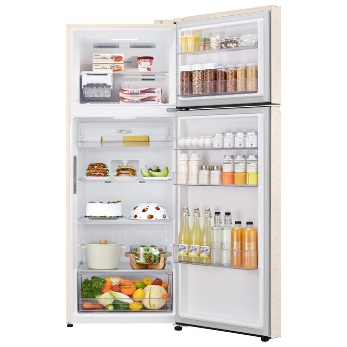 LG GTBV44SEBKD Frigorifero Doppia Porta 70cm 461 Litri Classe Energetica E Door e Linear Cooling Sabbia