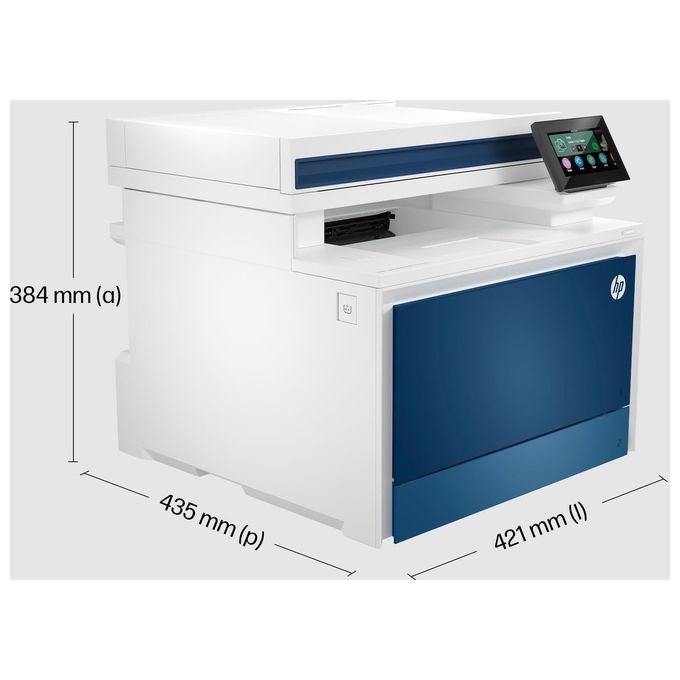 HP Color LaserJet Pro Stampante Multifunzione 4302fdw Colore Scansione Fax Wireless