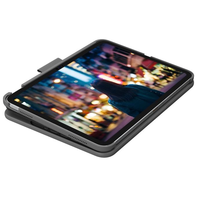 Logitech Custodia con Tastiera Slim Folio per iPad 10a Generazione Grigio