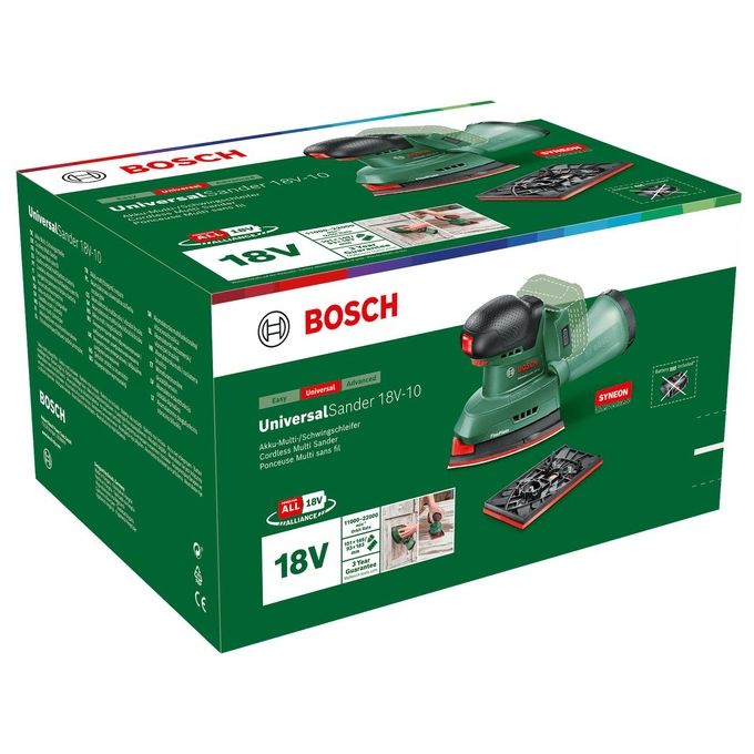 Bosch Levigatrice a Delta Bosch pfa Alliance Universal Sander 18v