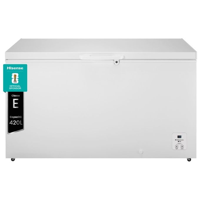 Hisense Congelatore a pozzetto 420 Litri Classe E bianco