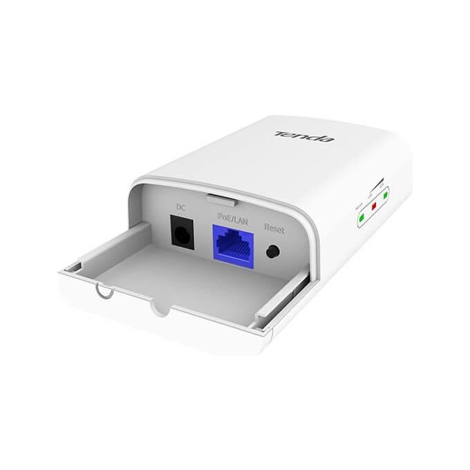 Tenda O1-5G Outdoor Access Point Esterno 11AC 867Mbps CPE 5Ghz 9dbi Auto-bridge Impermeabile IP65 Bianco
