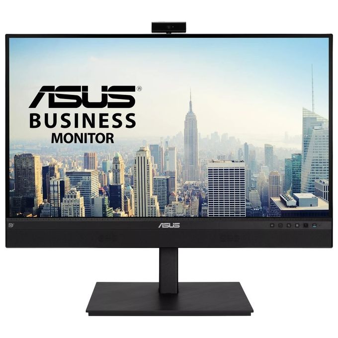 ASUS BE27ACSBK Monitor 27'', WQHD (2560x1440), IPS, Frameless, Webcam FullHD Integrata, Microfono Ai Noise Canceling, USB-C, Speaker Integrati, Design Ergonomico, Eye Care, Riduzione Luce Blu, Nero