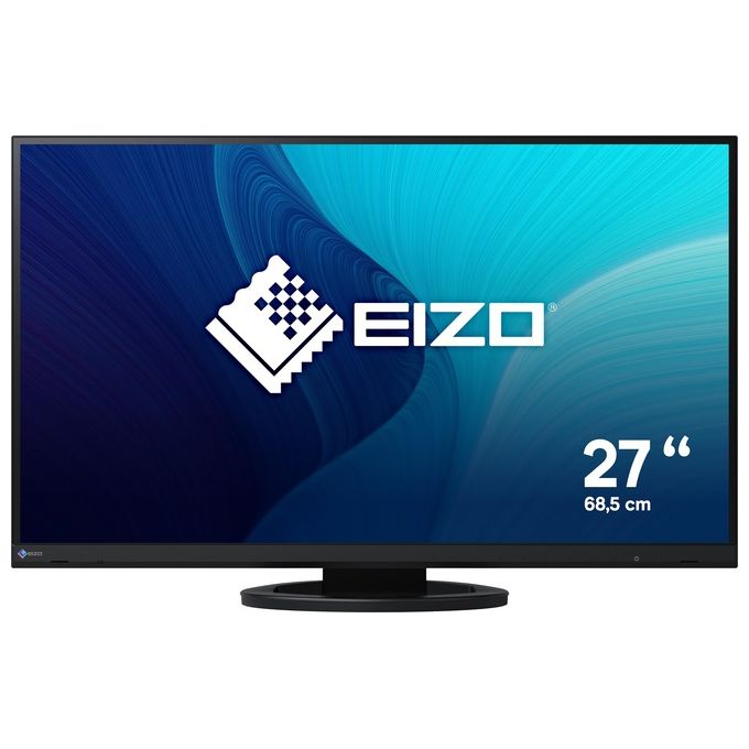 EIZO Monitor 27'' LED IPS EV2760-BK 2560 x1440 QHD Tempo di Risposta 5 ms