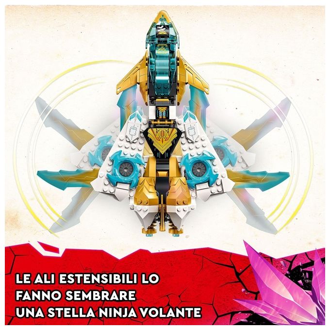 LEGO Il jet dragone d'oro di Zane
