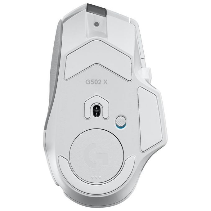 Logitech G502 X Plus Mouse Gaming Wireless Lightspeed Rgb  Logitech Blue Yeti Kit Game Streaming con Microfono Gaming Usb Yeti Bianco