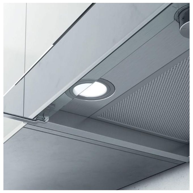 Elica BOXIN IX-A-60 Cappa da Incasso Classe energetica D 3 velocita' Aspirante-Filtrante Portata 370 m³-h 60cm Inox PRF0097835B