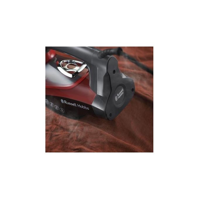 Russell Hobbs Ferro da Stiro a Vapore 2600W 210g-min Rosso