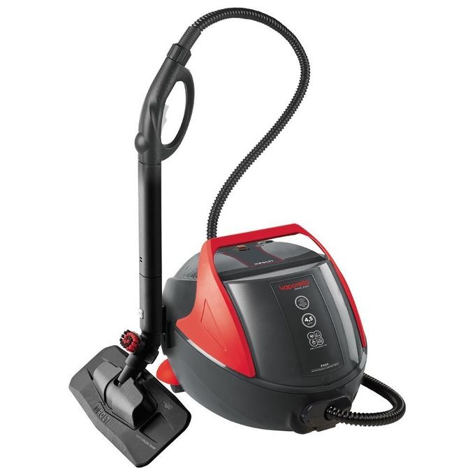 Polti PTEU0279 Vaporetto Pro 85_Flexi Pulitore a Vapore Capacita' 1,3 Litri Potenza 1100 W Spazzola Vaporflexi Nero-Rosso